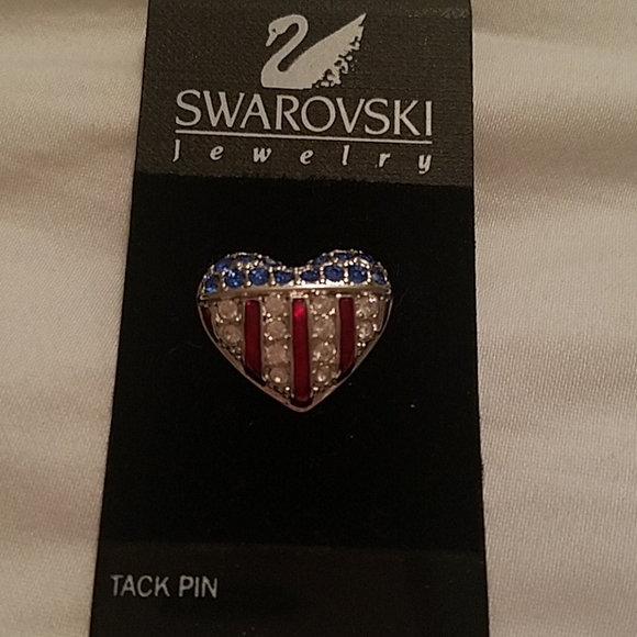 πΊπΈ Swarovski Crystal Patriotic Pin